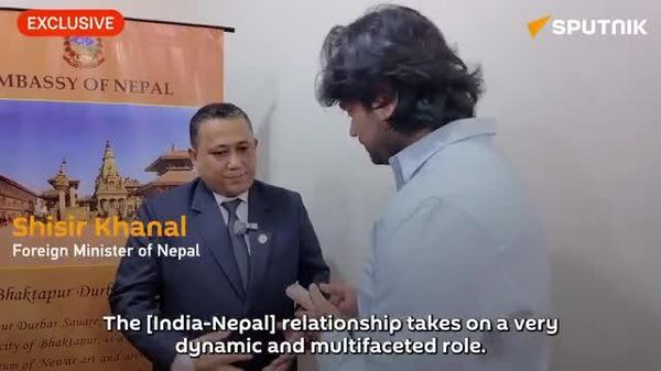 🚨🇮🇳🇳🇵 No challenge that India & Nepal cannot overcome together: FM Shisir Khanal - Sputnik India