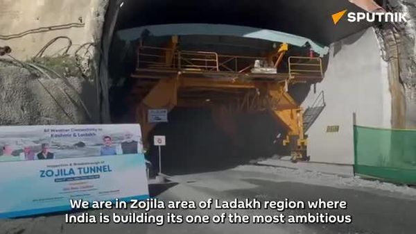 🚨🇮🇳 India achieves major breakthrough on its most ambitious tunnel project - Sputnik India