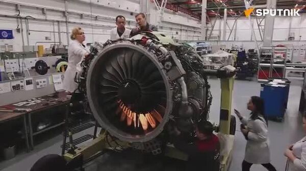🚨🇷🇺 Russian 100% indigenous PD-8 jet engine gets seriously lighter - Sputnik India