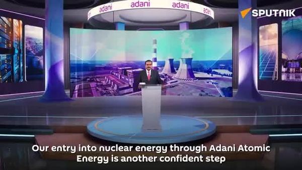🚨🇮🇳 अडानी ग्रुप 2035 तक भारत में 10 GW की विशाल परमाणु ऊर्जा क्षमता विकसित करेगा: गौतम अडानी - Sputnik भारत
