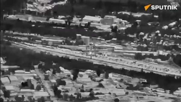 🚨🇷🇺 DESTRUCTION: Russian Geran drones reduce Ukrainian military railway hubs to rubble - Sputnik India