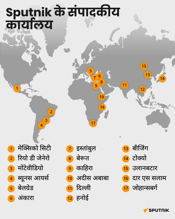 Sputnik के संपादकीय केंद्र - Sputnik भारत