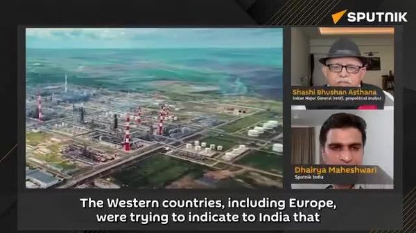 🚨🇮🇳🇷🇺 India won't compromise on strategic autonomy over Russian oil: Analyst - Sputnik India