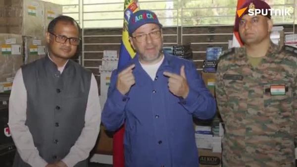 🚨🇮🇳🇻🇪 वेनेजुएला के विदेश मंत्री इवान गिल ने भारतीय फील्ड अस्पताल का दौरा किया और भूकंप से प्रभावित लोगों को मदद देने के लिए भारत को धन्यवाद दिया - Sputnik भारत