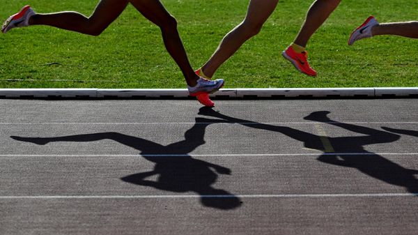 Athletes compete in the men’s 1,500-meter final at the Russian Athletics Championships in Cheboksary. - Sputnik भारत