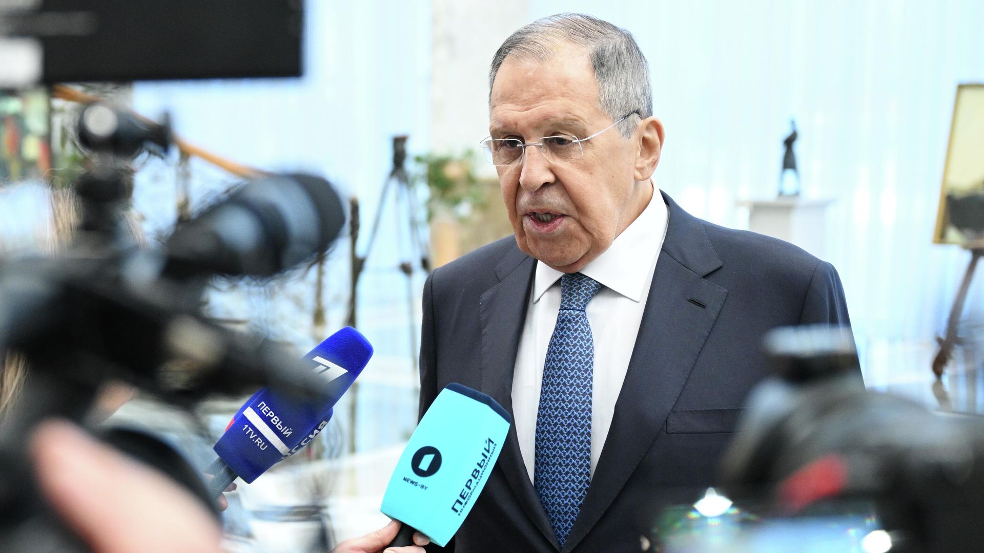 Russian Foreign Minister Sergey Lavrov - Sputnik भारत, 1920, 07.07.2026