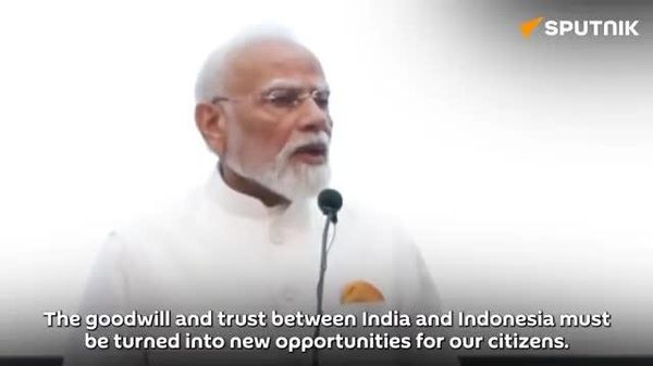 🚨🇮🇳🇮🇩PM Modi highlights new opportunities in India-Indonesia relations - Sputnik India