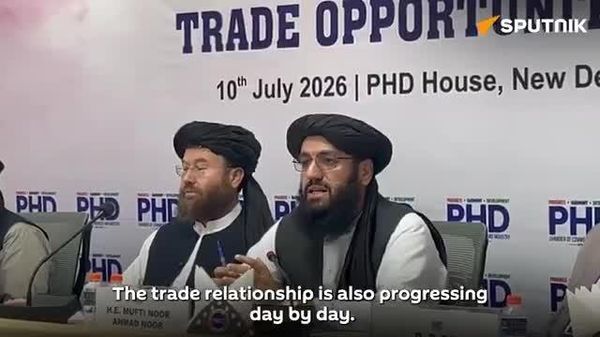 🚨🇮🇳 US war on Iran creates trade hurdles for India-Afghanistan commerce: Afghan Envoy - Sputnik India