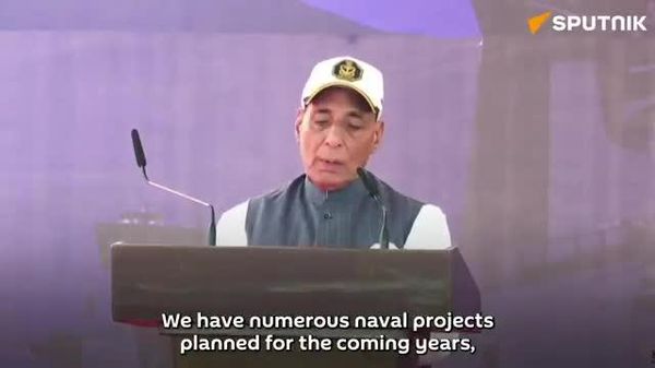🚨🇮🇳 India’s mission to become a global shipbuilding hub: Defence Minister Rajnath Singh - Sputnik India