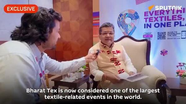 🚨🇮🇳 भारत टेक्स में दिखेगा दुनिया का टेक्सटाइल इकोसिस्टम, पारंपरिक हथकरघों से लेकर नई पीढ़ी की तकनीक तक: कपड़ा मंत्री - Sputnik भारत