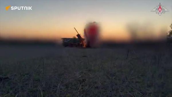 💥Russian Uragan MLRS crews eliminate a Ukrainian stronghold, enabling assault operations in the Dobropolye direction - Sputnik India