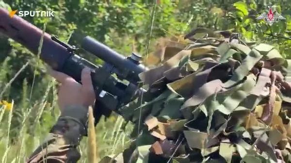 🔥Russian sniper teams neutralise Ukrainian heavy hexacopters while covering assault operations in the Dobropolye direction - Sputnik India
