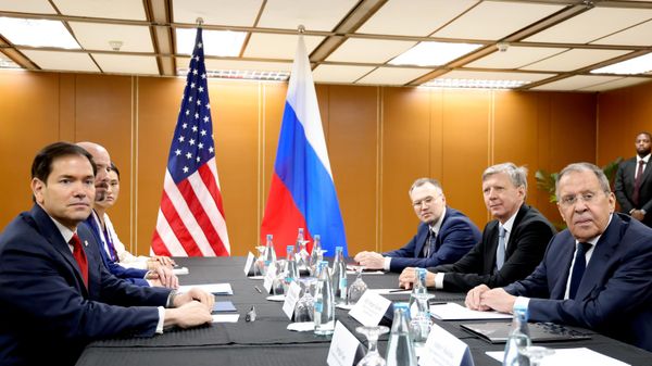 Meeting between Russian Foreign Minister Sergey Lavrov and US Secretary of State Marco Rubio - Sputnik भारत