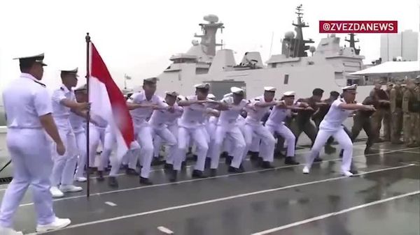 Indonesia shows off its war dancing skills at Russia-Indonesia naval drills - Sputnik India