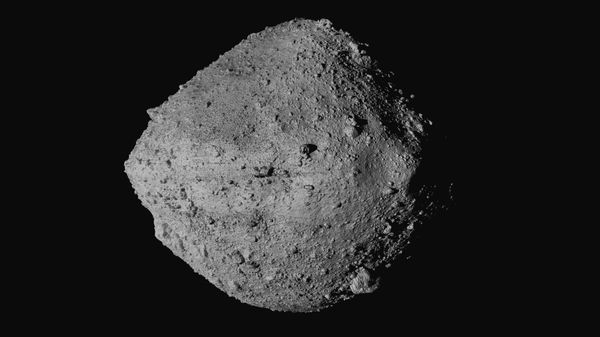 This undated image made available by NASA shows the asteroid Bennu from the OSIRIS-REx spacecraft. - Sputnik India