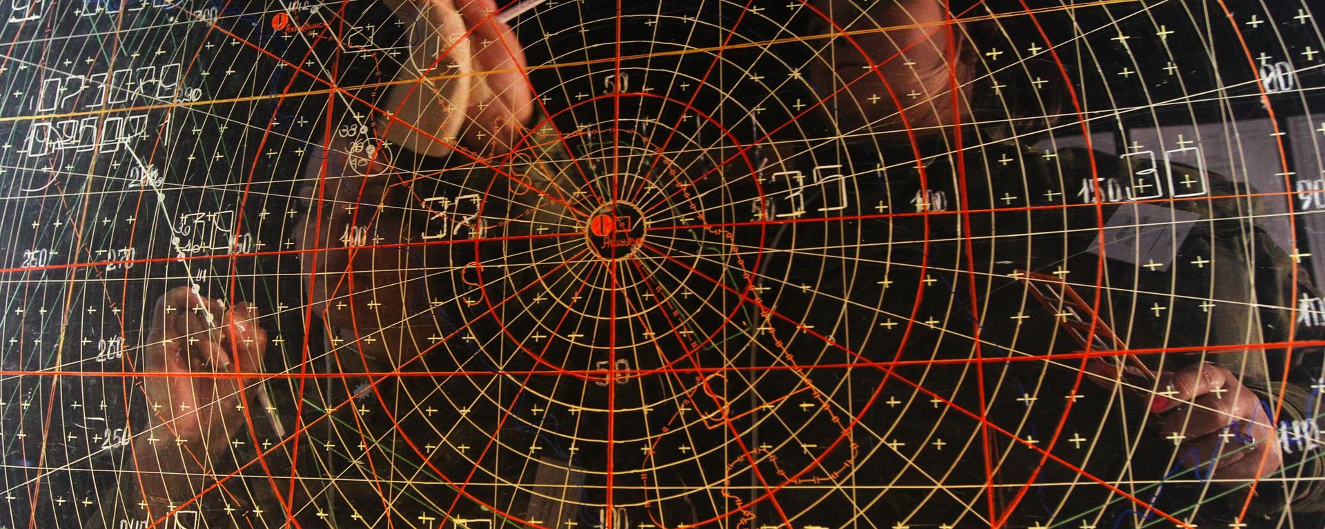 The command post for the air defense exercise - Sputnik भारत, 1920, 04.08.2026