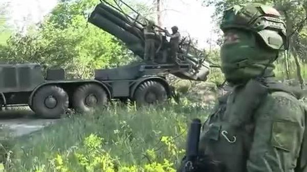 🔥Russian artillery crews strike Ukrainian troop positions, military equipment, and a command post in the Krasny Liman and Zaporozhye directions - Sputnik India