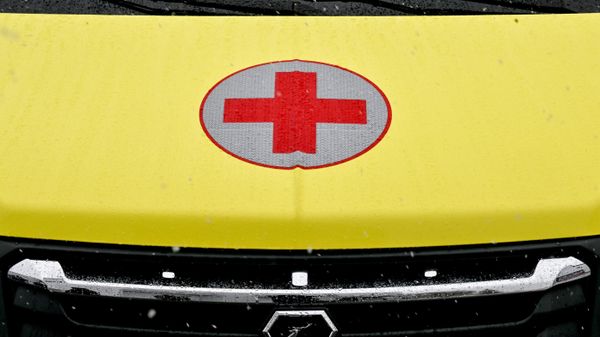 Red cross on Russian ambulance. File photo. - Sputnik India