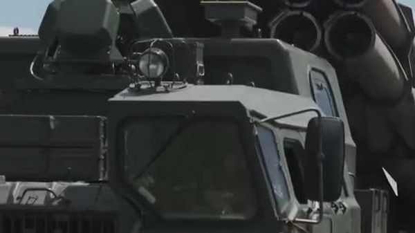 🔥Russian Tornado-S MLRS destroys a Ukrainian underground command post in the Dobropolye direction - Sputnik India