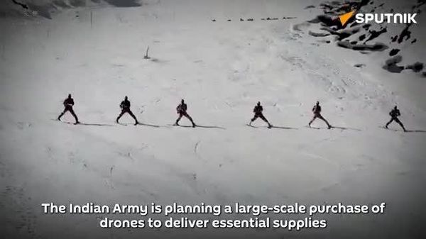 Indian Army plans massive drone purchase for Himalayan outposts - Sputnik India