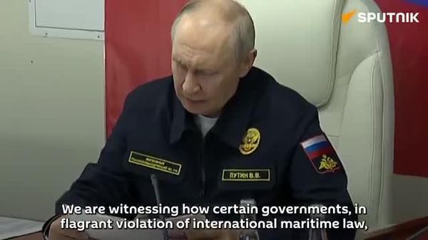 Any seizure of Russian commercial ships will trigger a tit-for-tat response: Putin - Sputnik India