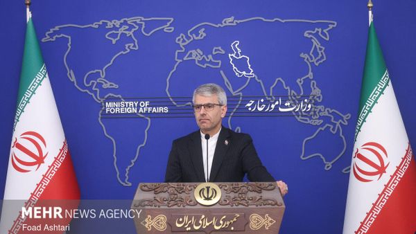 The press conference of Esmail Baghaei, the spokesman of the Ministry of Foreign Affairs, was held this afternoon, April 15, 2026, in the presence of members of the media - Sputnik India