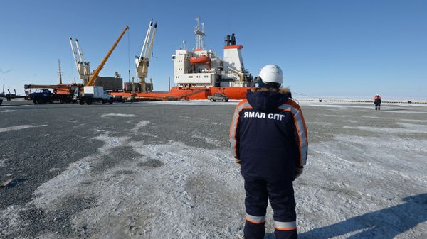 Liquefied natural gas (LNG) plant construction in Yamal, Russia. - Sputnik भारत