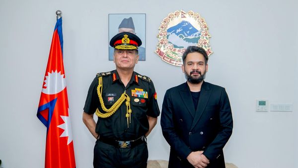 Indian Army Chief General Dhiraj Seth and Prime Minister of Nepal Balen Shah - Sputnik भारत