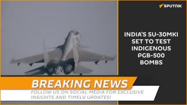 India's Su-30MKI to test indigenous PGB-500 precision bomb - Sputnik India