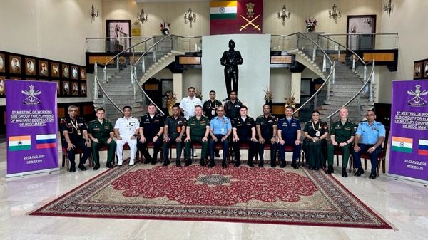 The Working Sub Group on Planning of the Russia-India Intergovernmental Commission on Military and Military-Technical Cooperation met in New Delhi on August 20-21, 2026. - Sputnik भारत