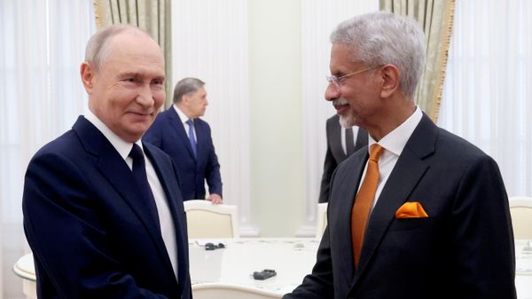 Встреча президента Владимира Путина и главы МИД Индии Джайшанкара в Москве - Sputnik भारत