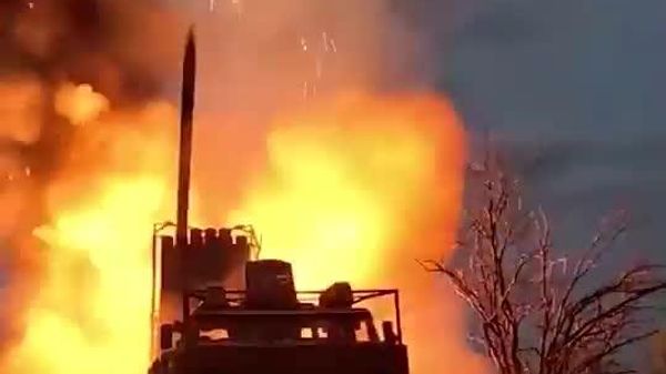 Russian Uragan MLRS crews destroy a Ukrainian stronghold and UAV command post in the Dobropolye direction - Sputnik India