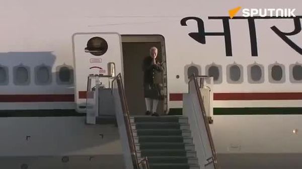 PM Modi lands in Tashkent for a two-day state visit - Sputnik India