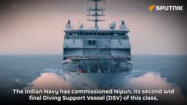 India’s deep-sea rescue power just got a major boost - the Nipun - Sputnik India