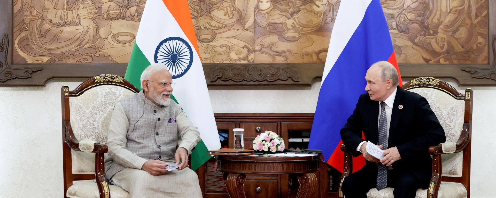 Russian President Vladimir Putin and Indian Prime Minister Narendra Modi - Sputnik India, 1920, 01.09.2026