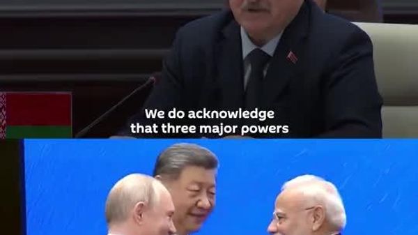 India, Russia and China are the three major powers — economically strong, resource-rich, nuclear-armed: Belarusian President Lukashenko at SCO - Sputnik India