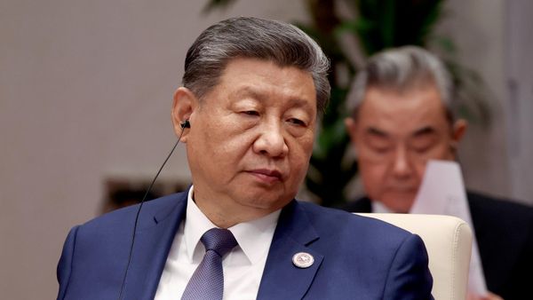 Chinese President Xi Jinping at a meeting of the Council of Heads of State of the Shanghai Cooperation Organization (SCO) in Bishkek - Sputnik भारत