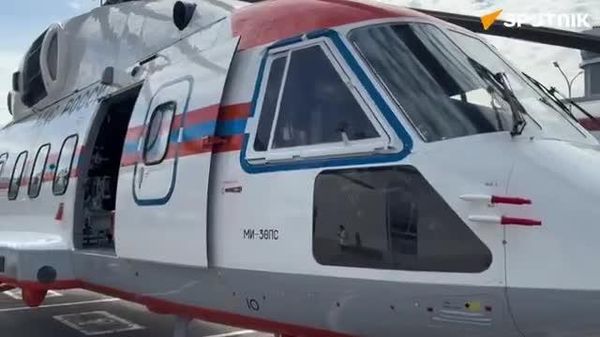 Russia unveils Arctic Mi-38PS helicopter with record 1,500 km range - Sputnik India