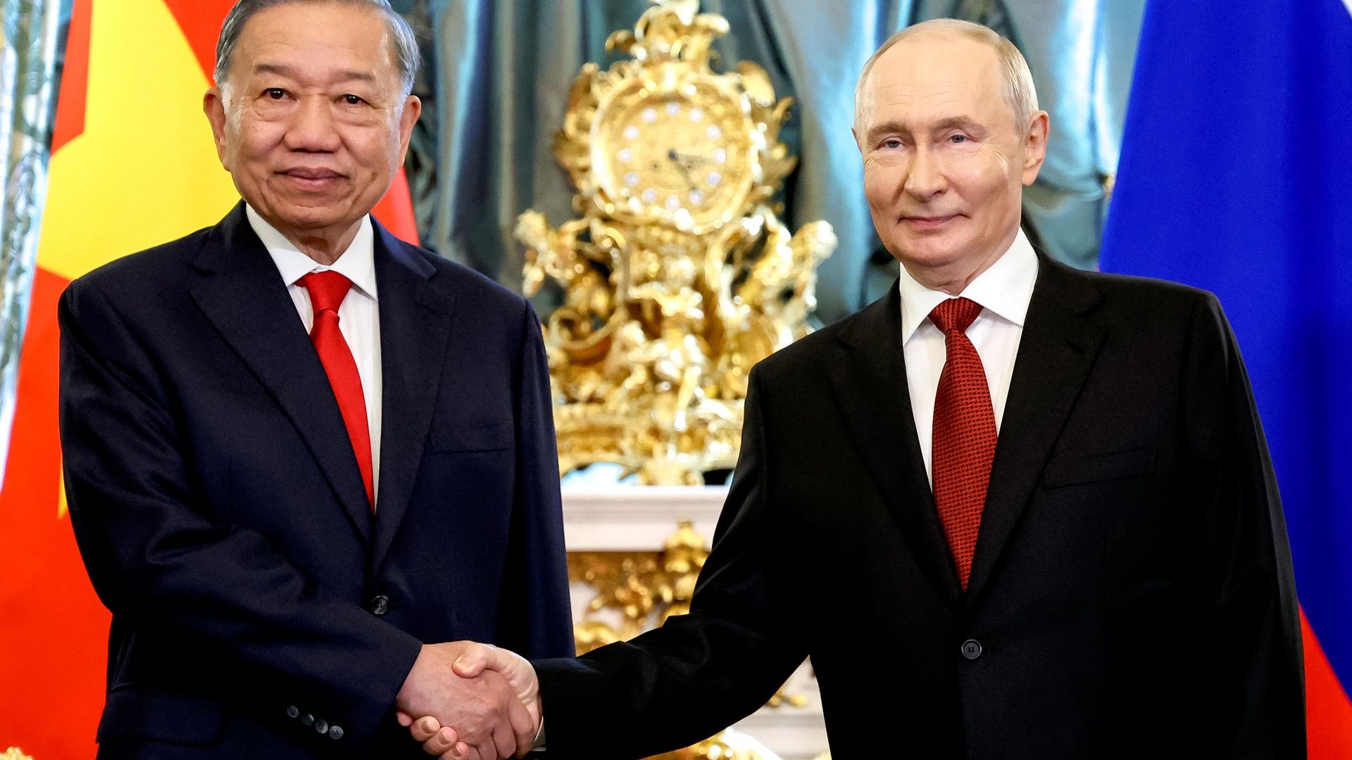 Russian President Vladimir Putin meets with Vietnamese President To Lam in the Kremlin - Sputnik India, 1920, 09.09.2026
