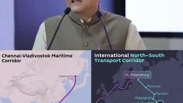 🚨 India and Russia pouring money into two mega-corridors 🚨 India and Russia pouring money into two mega-corridors - Sputnik India