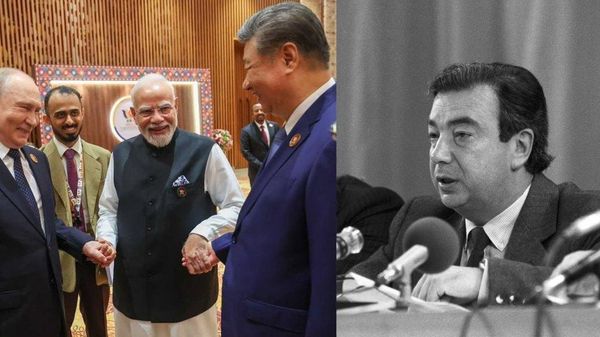 Have you ever wondered why Putin, Modi and Xi keep ending up in the same photo — smiling, holding hands, looking like old friends? - Sputnik India