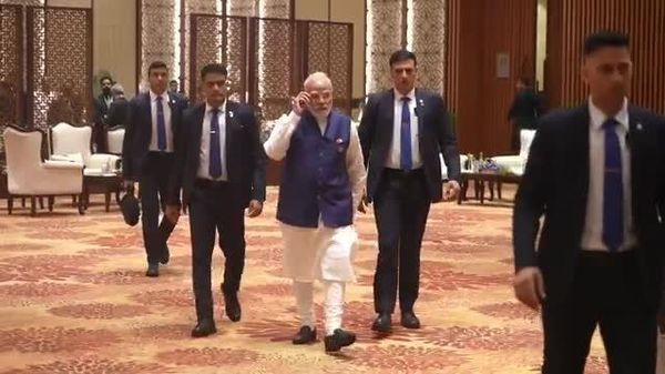 India posts footage of behind-the-scenes at BRICS Summit in New Delhi - Sputnik India