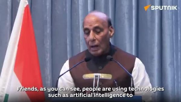 Rajnath Singh has a challenge for AI: show us the next 50 years - Sputnik India