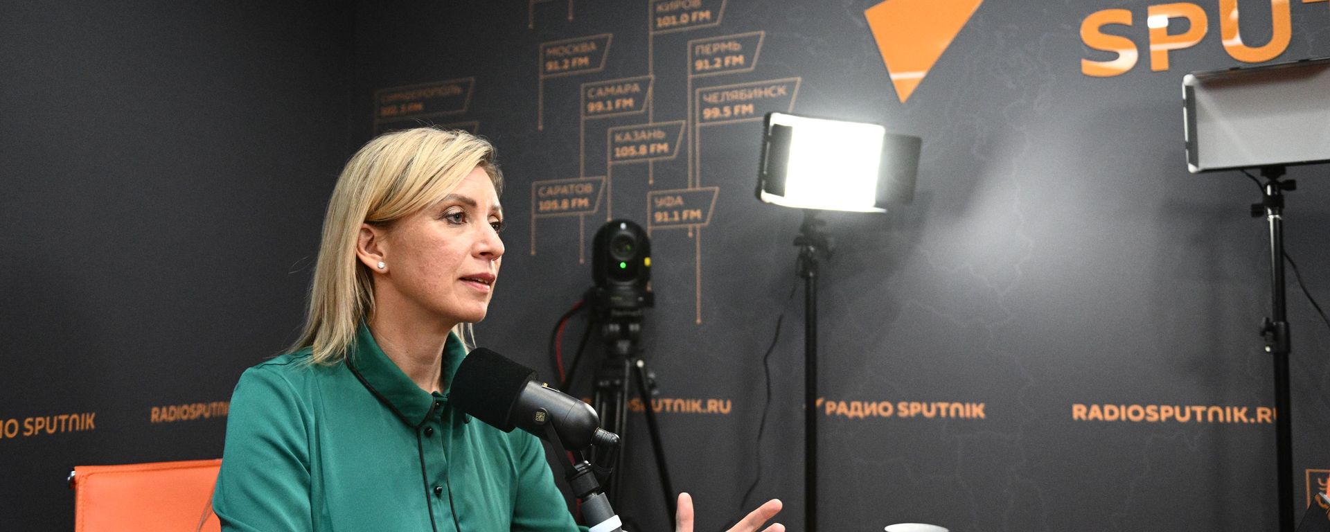 Russian Foreign Ministry Spokeswoman Maria Zakharova - Sputnik भारत, 1920, 16.09.2026