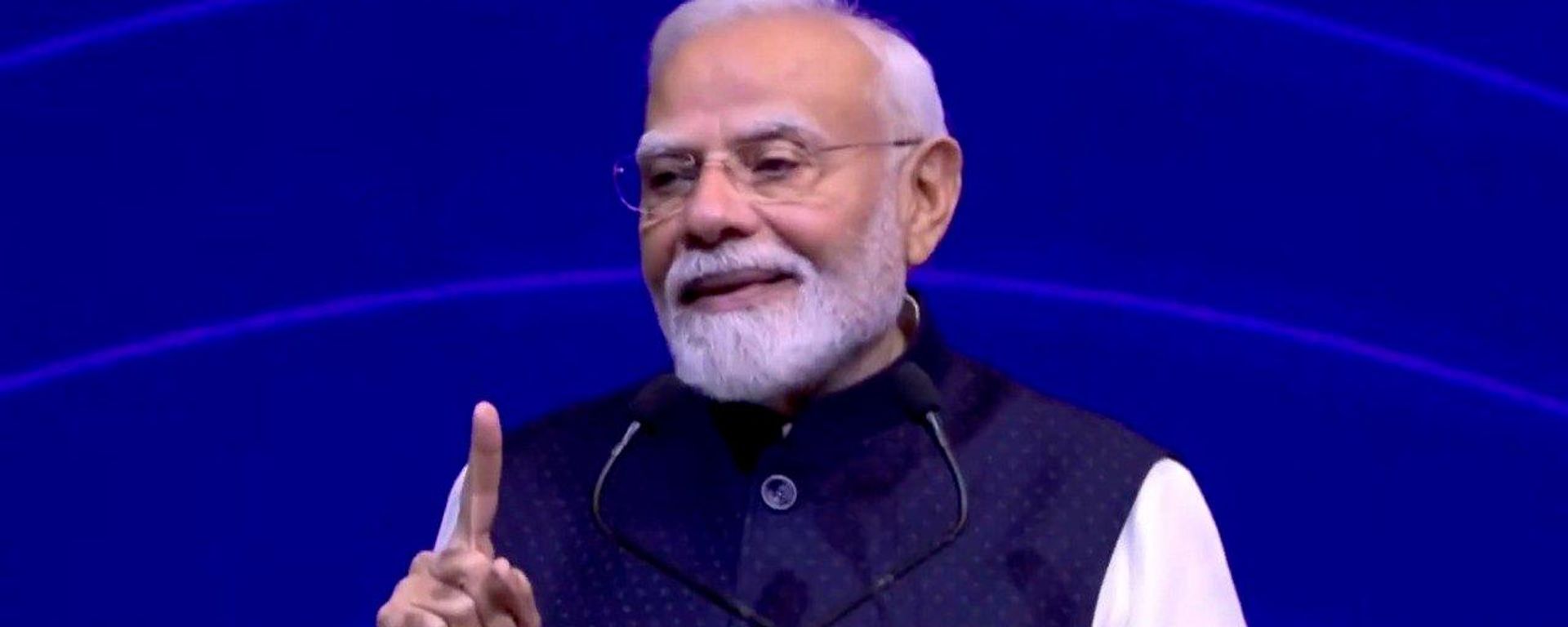 A still from Prime Minister Narendra Modi’s address at SEMICON India 2026. - Sputnik भारत, 1920, 17.09.2026