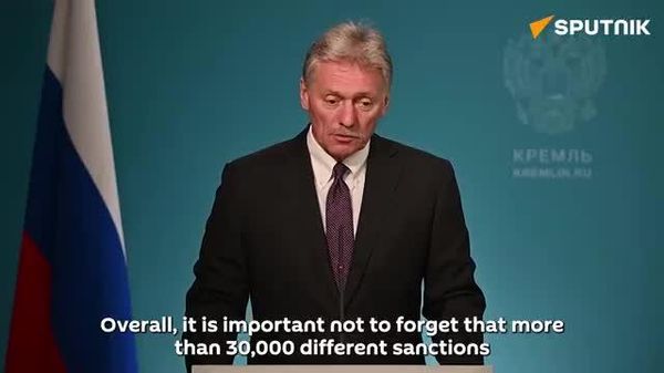 🚨 Russia has adapted to 30,000+ sanctions and found ways to minimise their impact: Kremlin spokesman Dmitry Peskov - Sputnik India