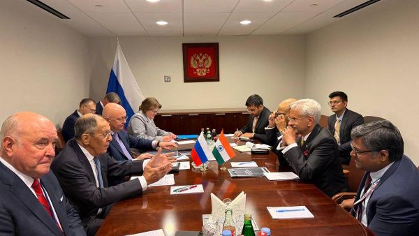 Russian and Indian Foreign Ministers hold talks on the sidelines of the United Nations General Assembly - Sputnik India