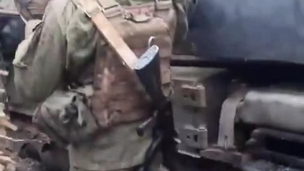 Russian Msta-S artillery crews destroy a Ukrainian stronghold, clearing the way for assault groups in the Dobropolye direction - Sputnik India