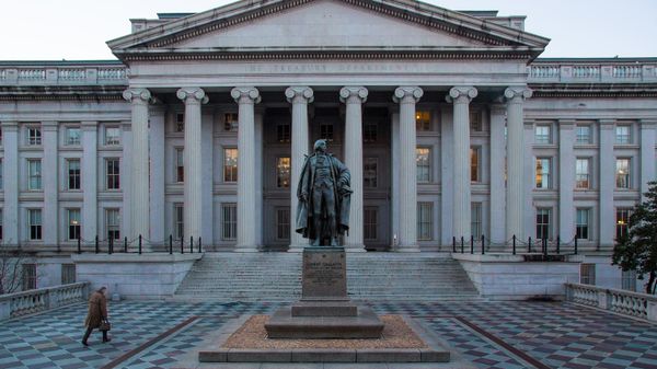 Department of the Treasury in Washington DC. - Sputnik भारत