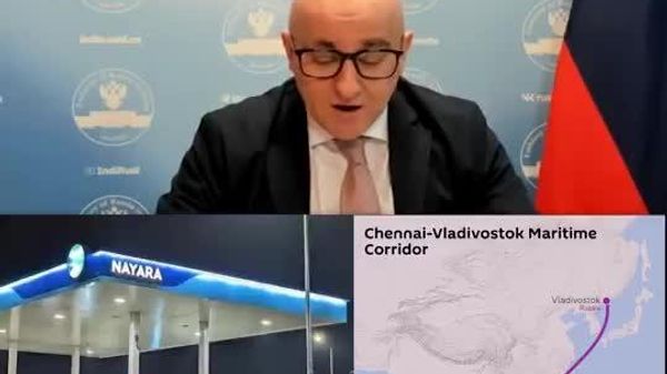 Despite geopolitical turbulence, India’s crude imports from Russia cross $43B In H1 2026, they grew another 25%, Minister Counsellor of the Russian Embassy in India Vladimir Ladanov said at the Asia Energy Security Dialogue'26 - Sputnik India